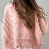 The Street Oversized Ribbed Sweater - alldeserved.com