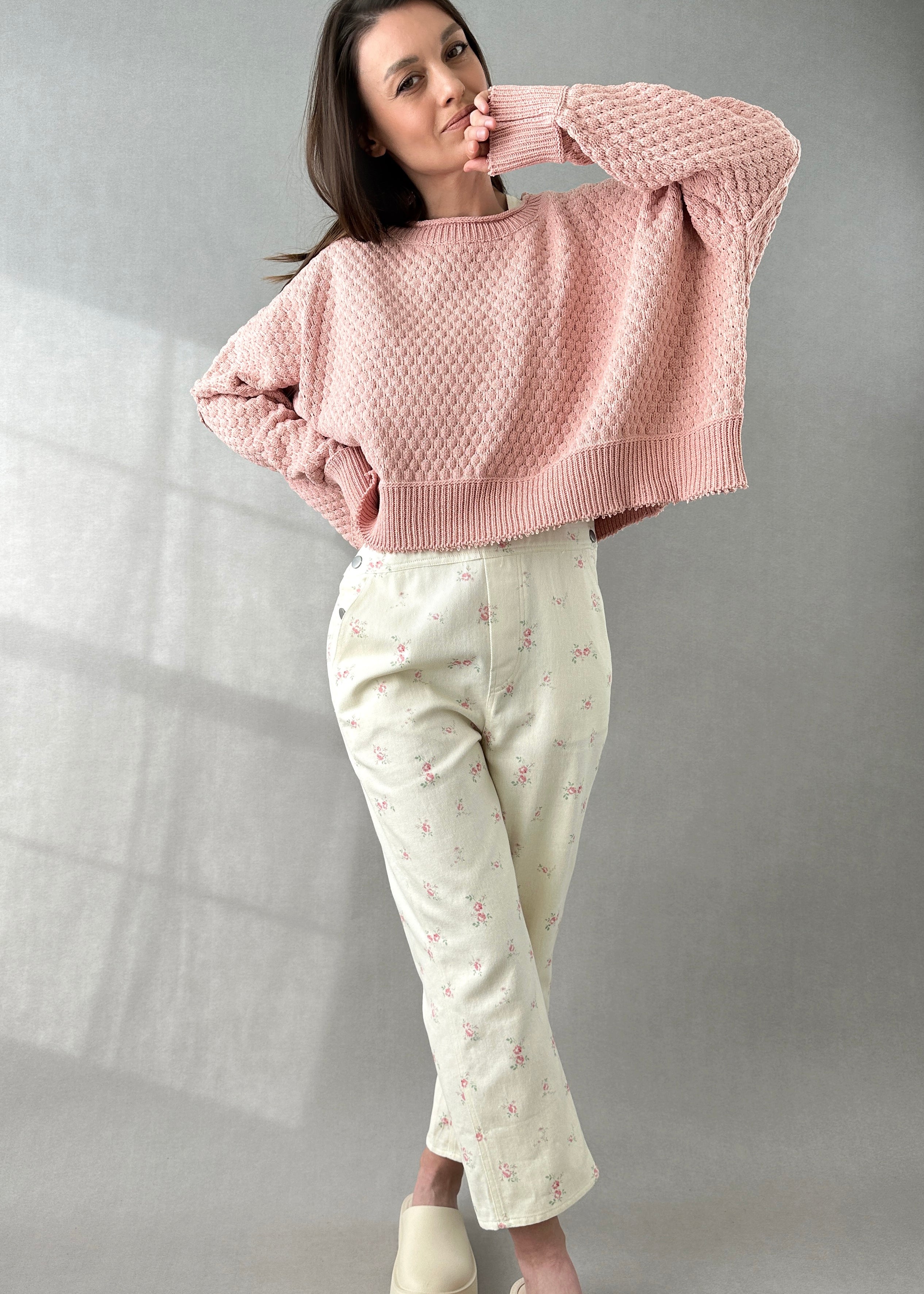 The Street Oversized Ribbed Sweater - alldeserved.com