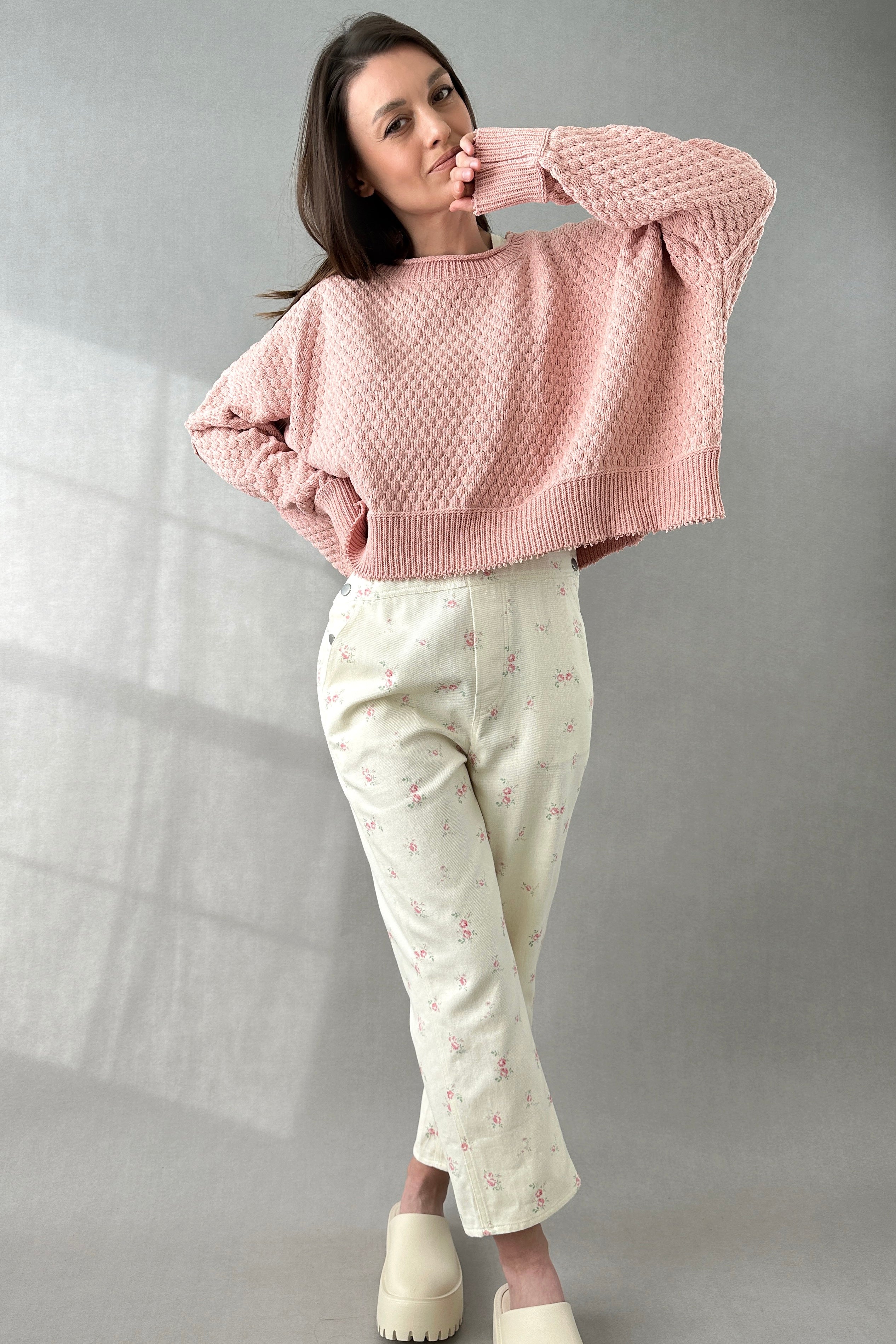 The Street Oversized Ribbed Sweater - alldeserved.com
