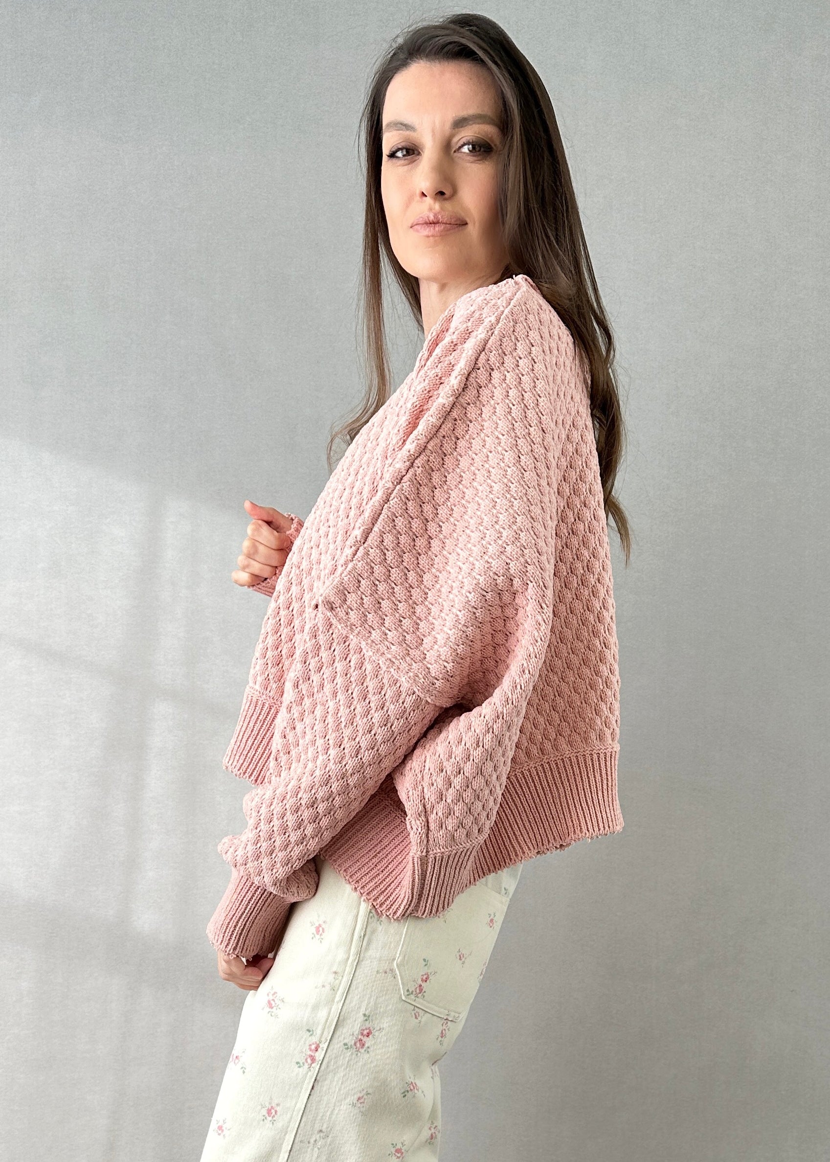 The Street Oversized Ribbed Sweater - alldeserved.com