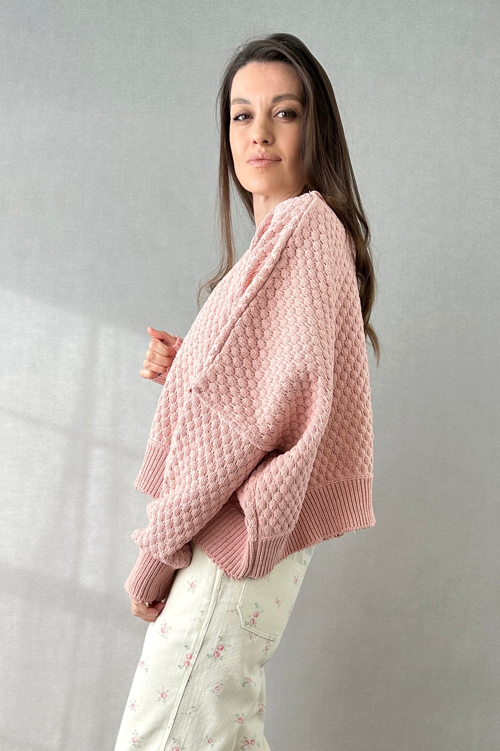 The Street Oversized Ribbed Sweater - alldeserved.com