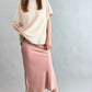 Main Street Satin Midi Skirt - alldeserved.com