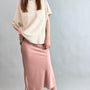 Main Street Satin Midi Skirt - alldeserved.com