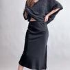 Main Street Satin Midi Skirt - alldeserved.com