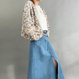 Willow Long A-line Denim Skirt - alldeserved.com