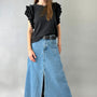 Dreamers Ruffle Sleeves Top - alldeserved.com