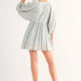 Floral Mini Dress - alldeserved.com