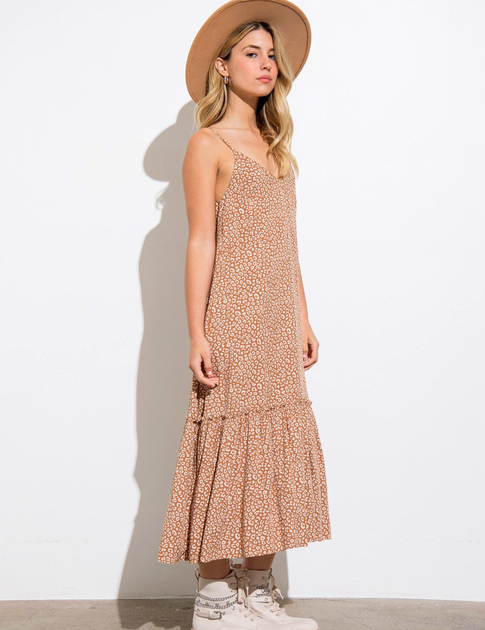 Leopard Print Maxi Dress - alldeserved.com