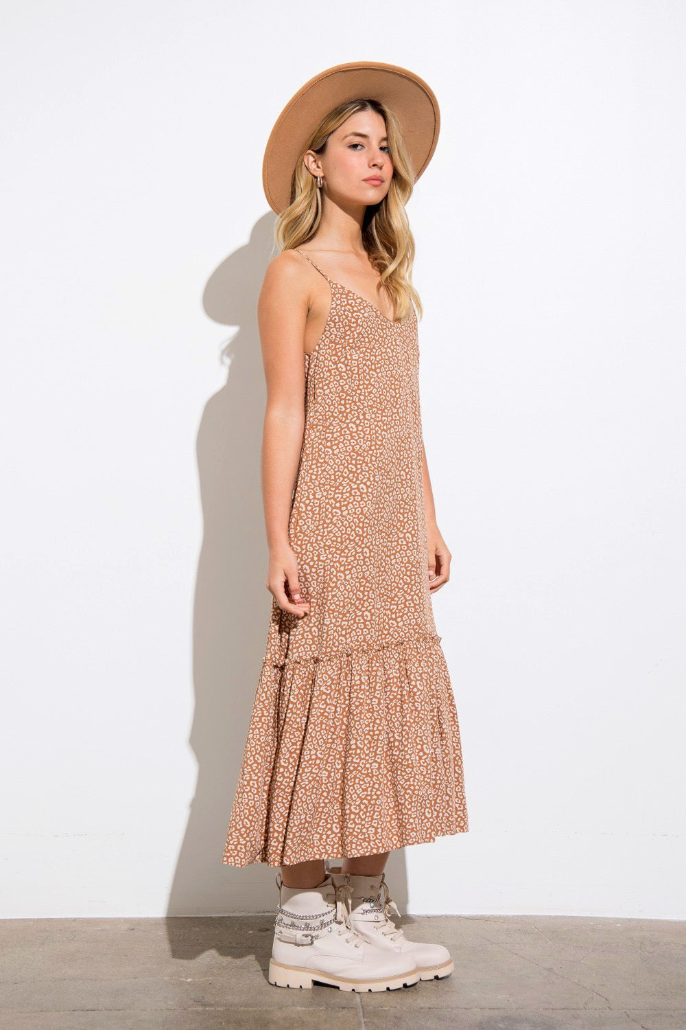 Leopard Print Maxi Dress - alldeserved.com