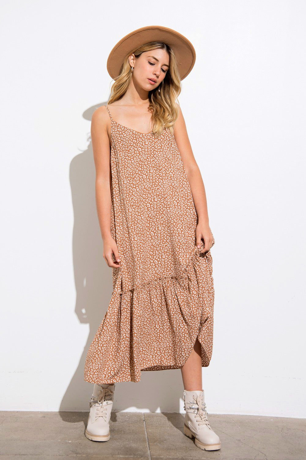 Leopard Print Maxi Dress - alldeserved.com