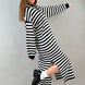 Striped Sweater Dress Hailee - alldeserved.com
