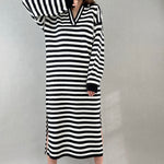 Striped Sweater Dress Hailee - alldeserved.com
