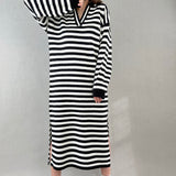 Striped Sweater Dress Hailee - alldeserved.com