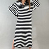 Striped Sweater Dress Hailee - alldeserved.com