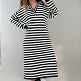 Striped Sweater Dress Hailee - alldeserved.com