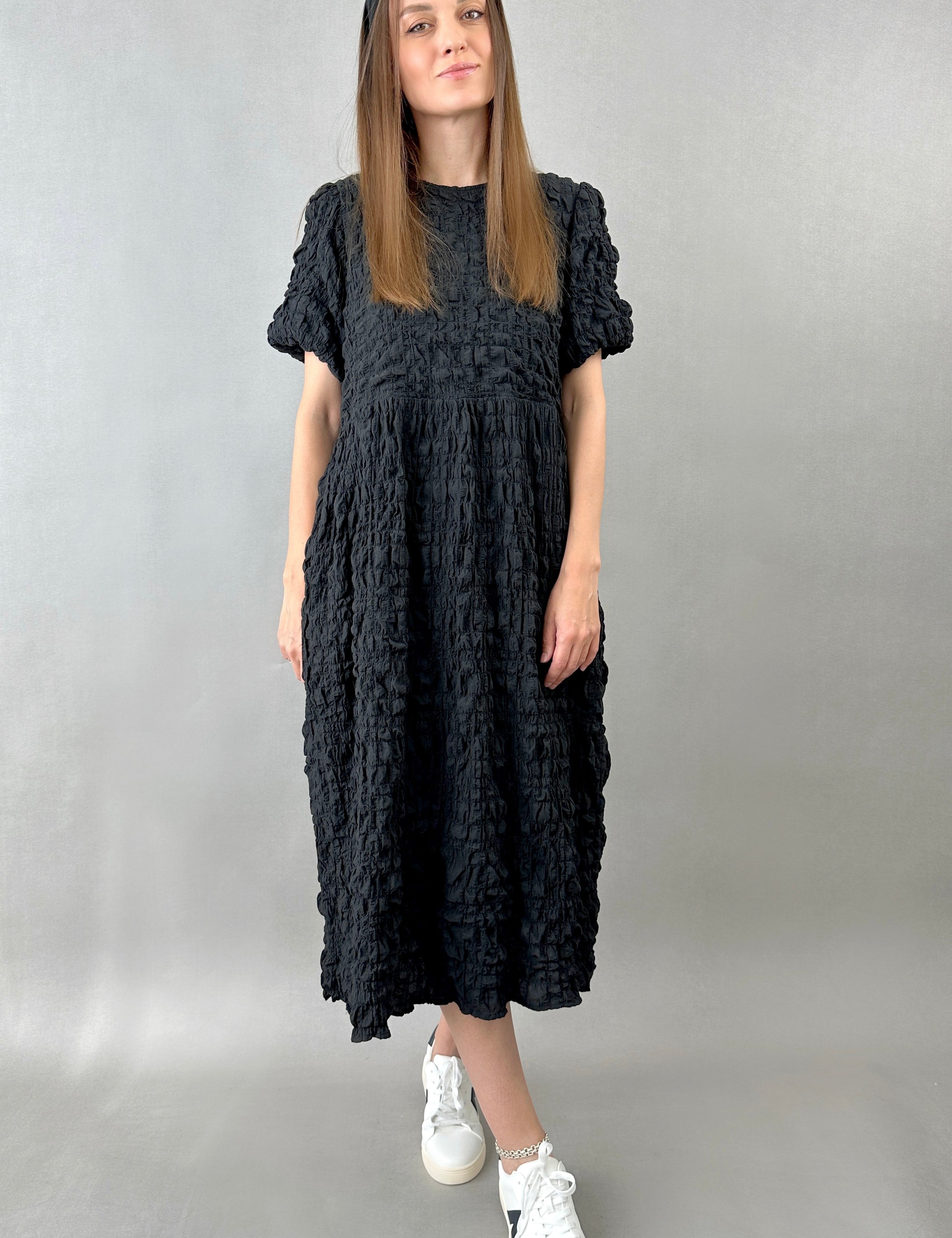 Lindsey Midi Black Dress - alldeserved.com
