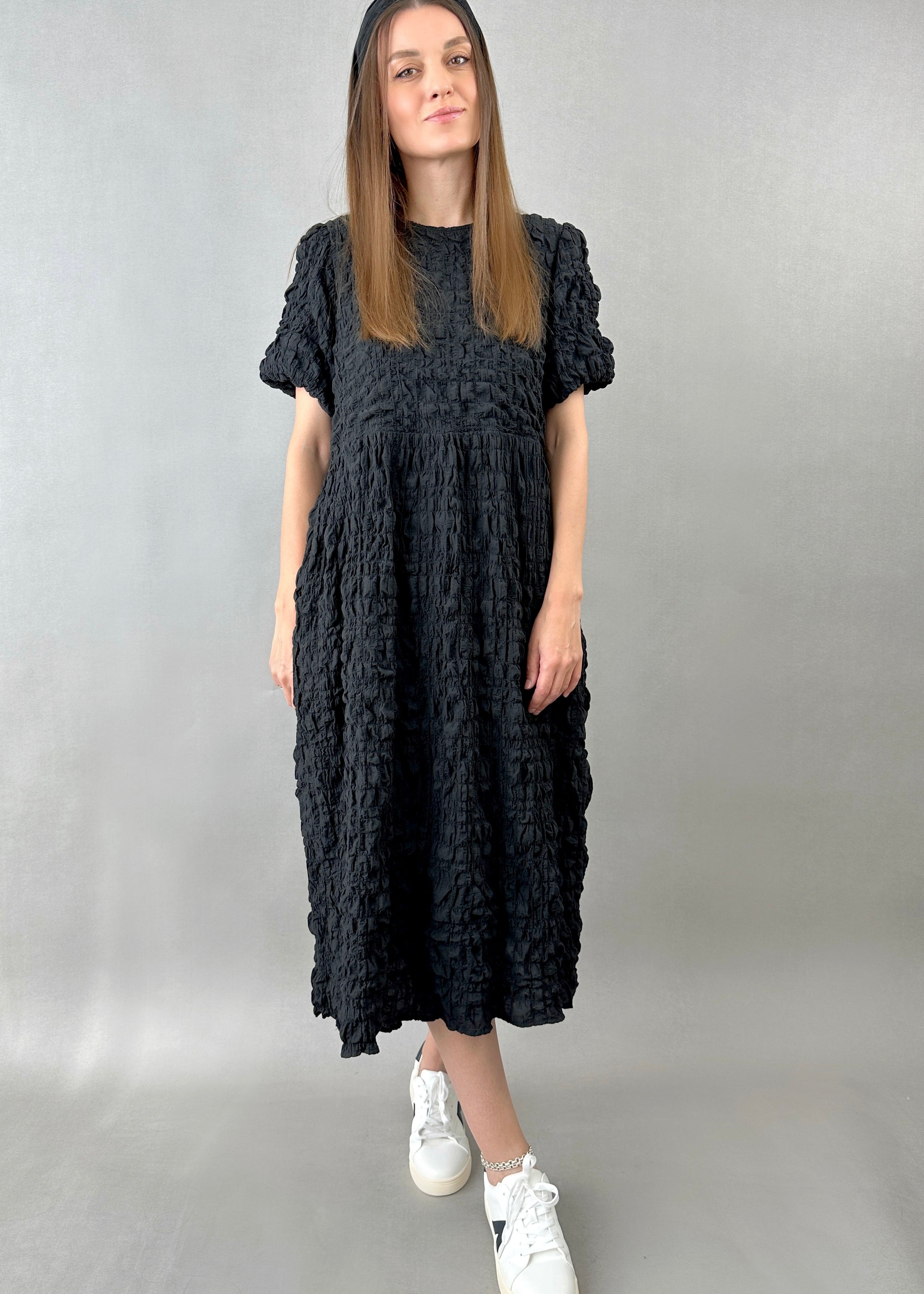 Lindsey Midi Black Dress - alldeserved.com