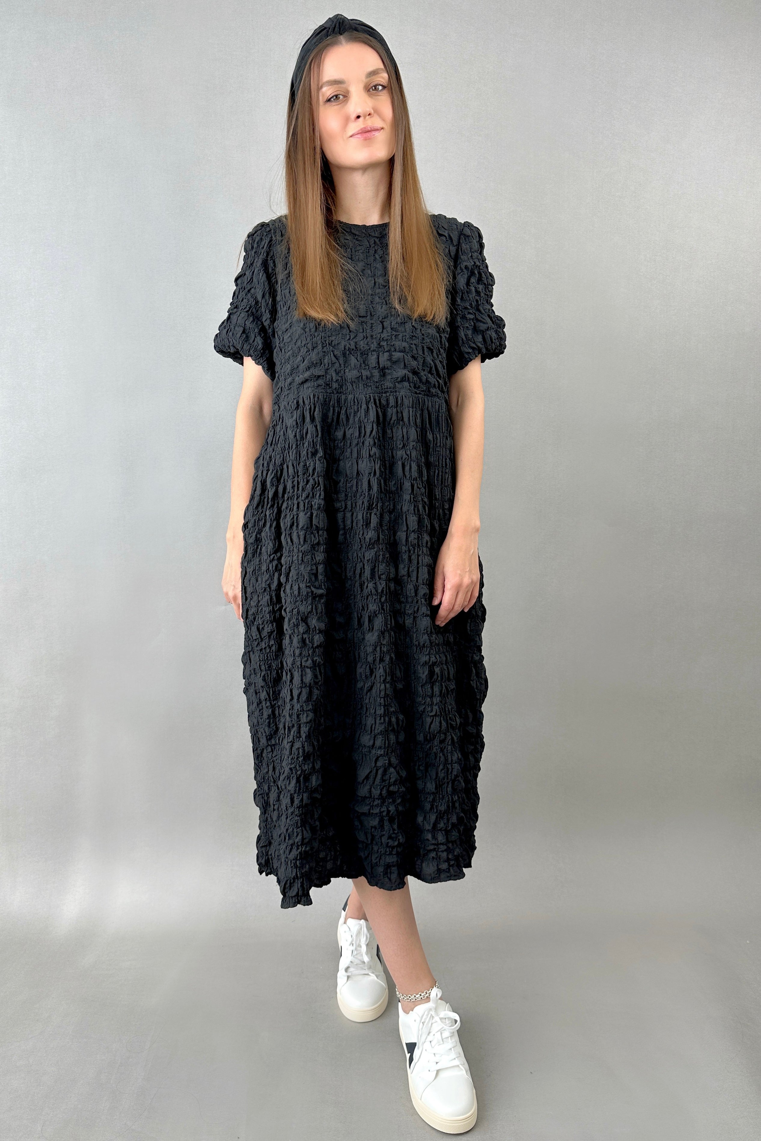 Lindsey Midi Black Dress - alldeserved.com