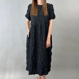 Lindsey Midi Black Dress - alldeserved.com