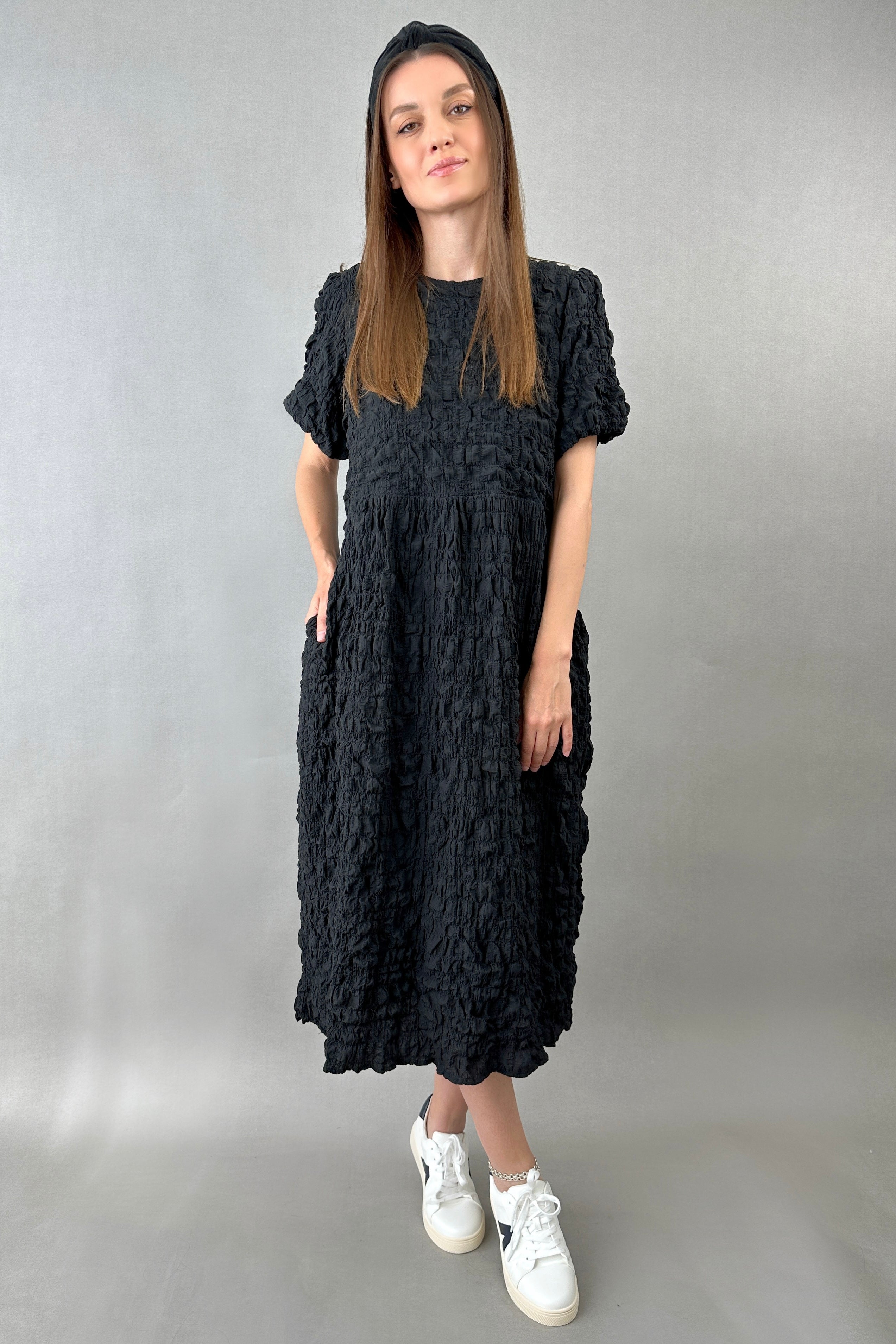 Lindsey Midi Black Dress - alldeserved.com
