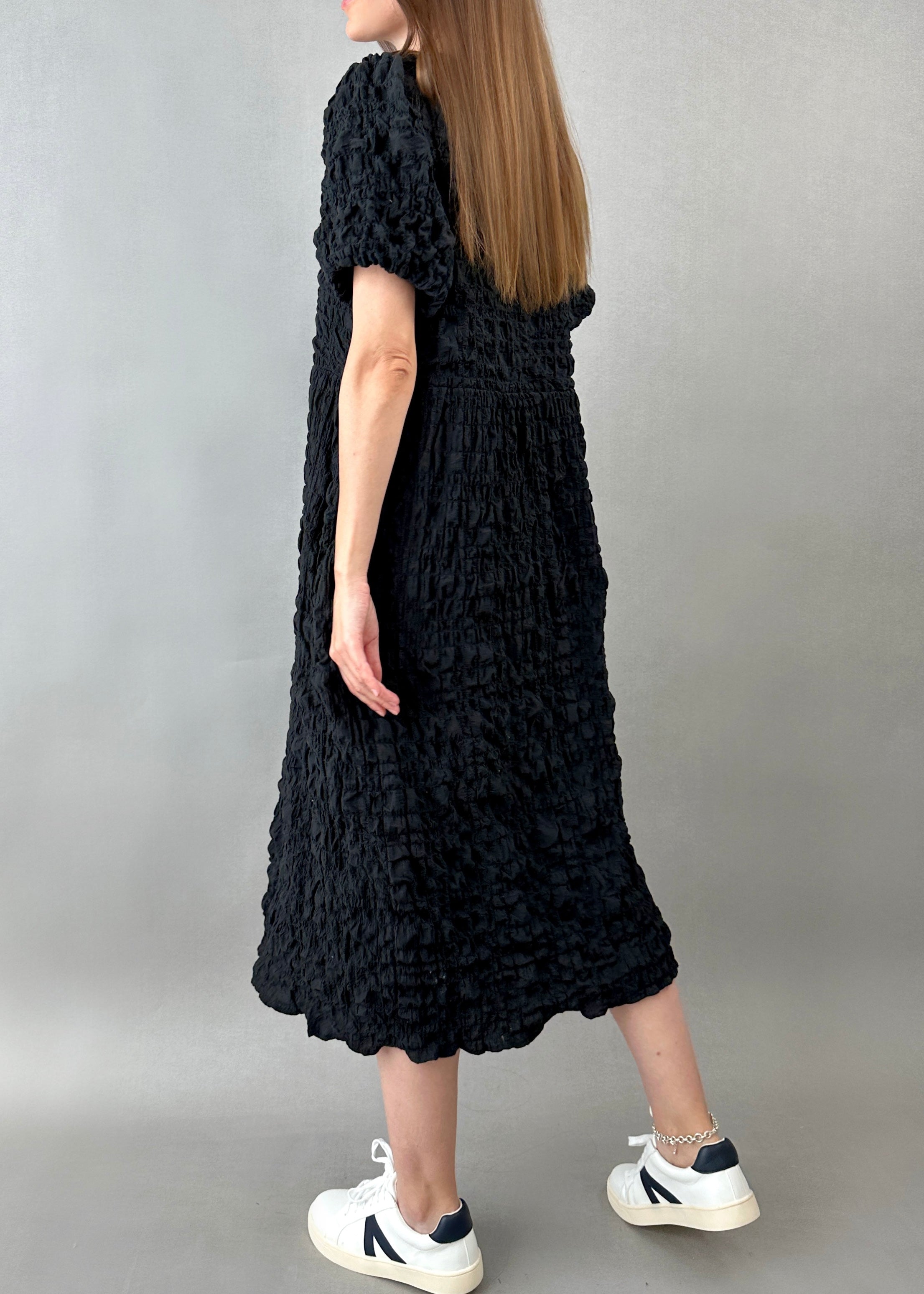 Lindsey Midi Black Dress - alldeserved.com
