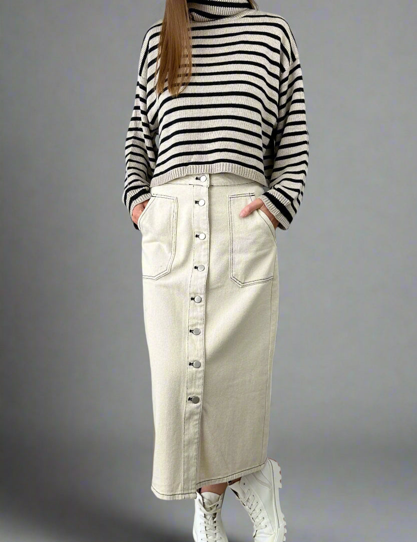 Katie Midi Skirt - alldeserved.com