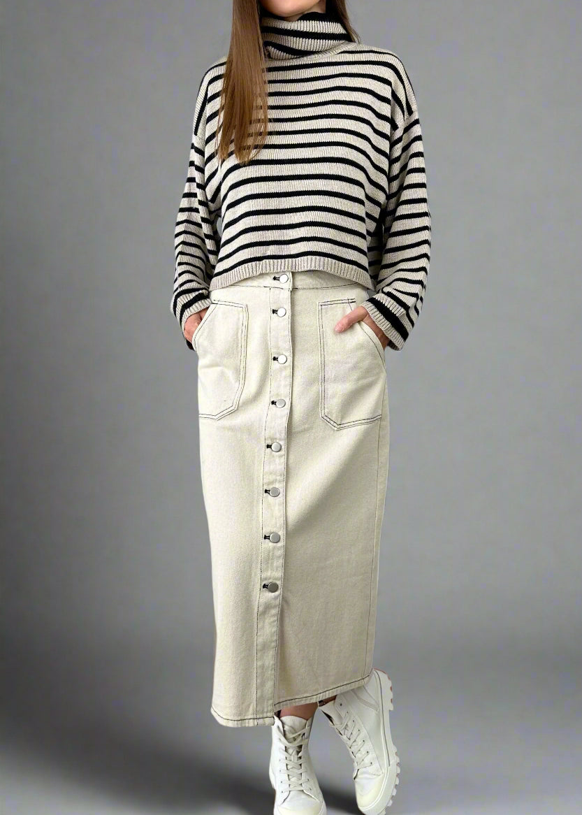 Katie Midi Skirt - alldeserved.com