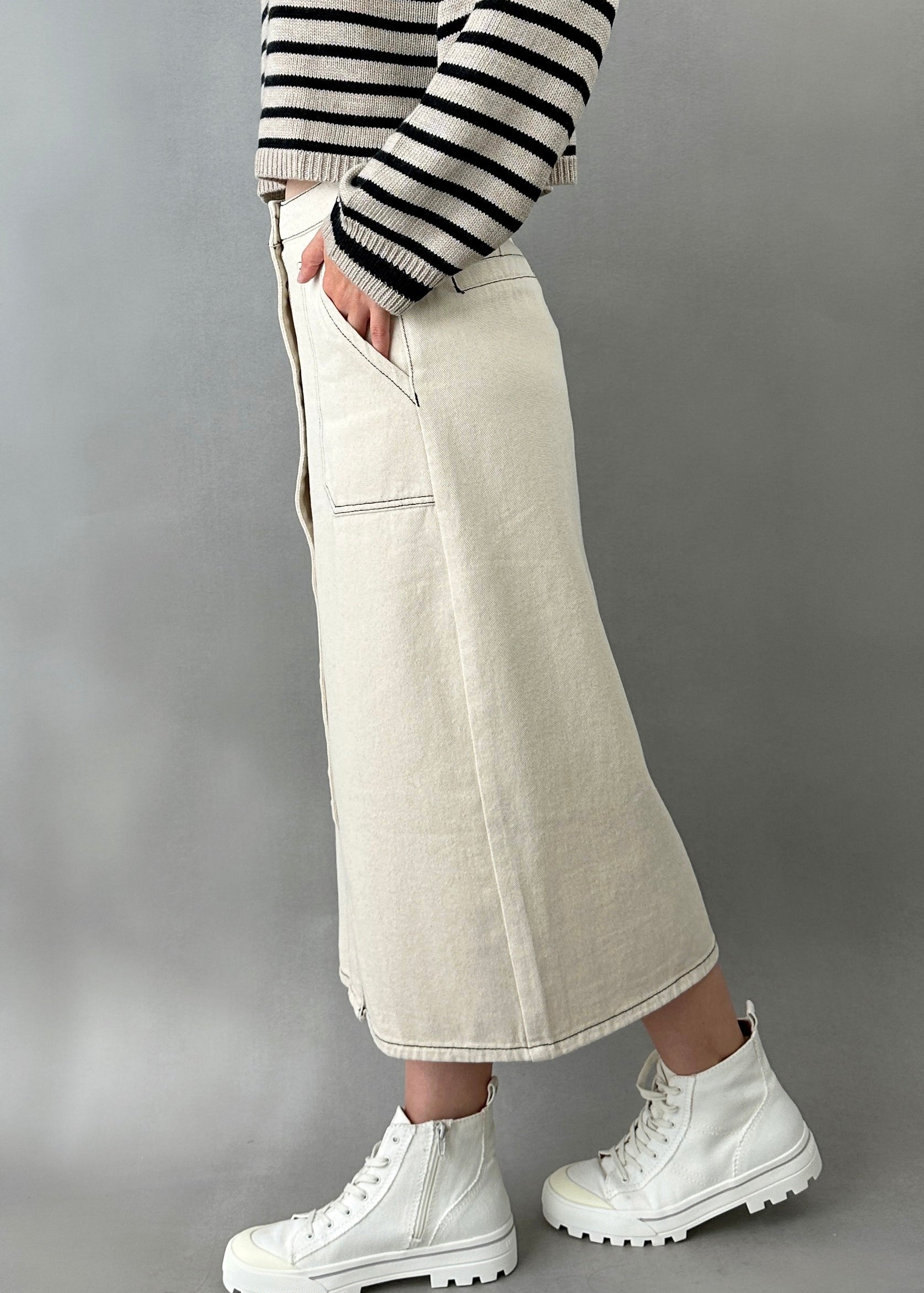 Katie Midi Skirt - alldeserved.com