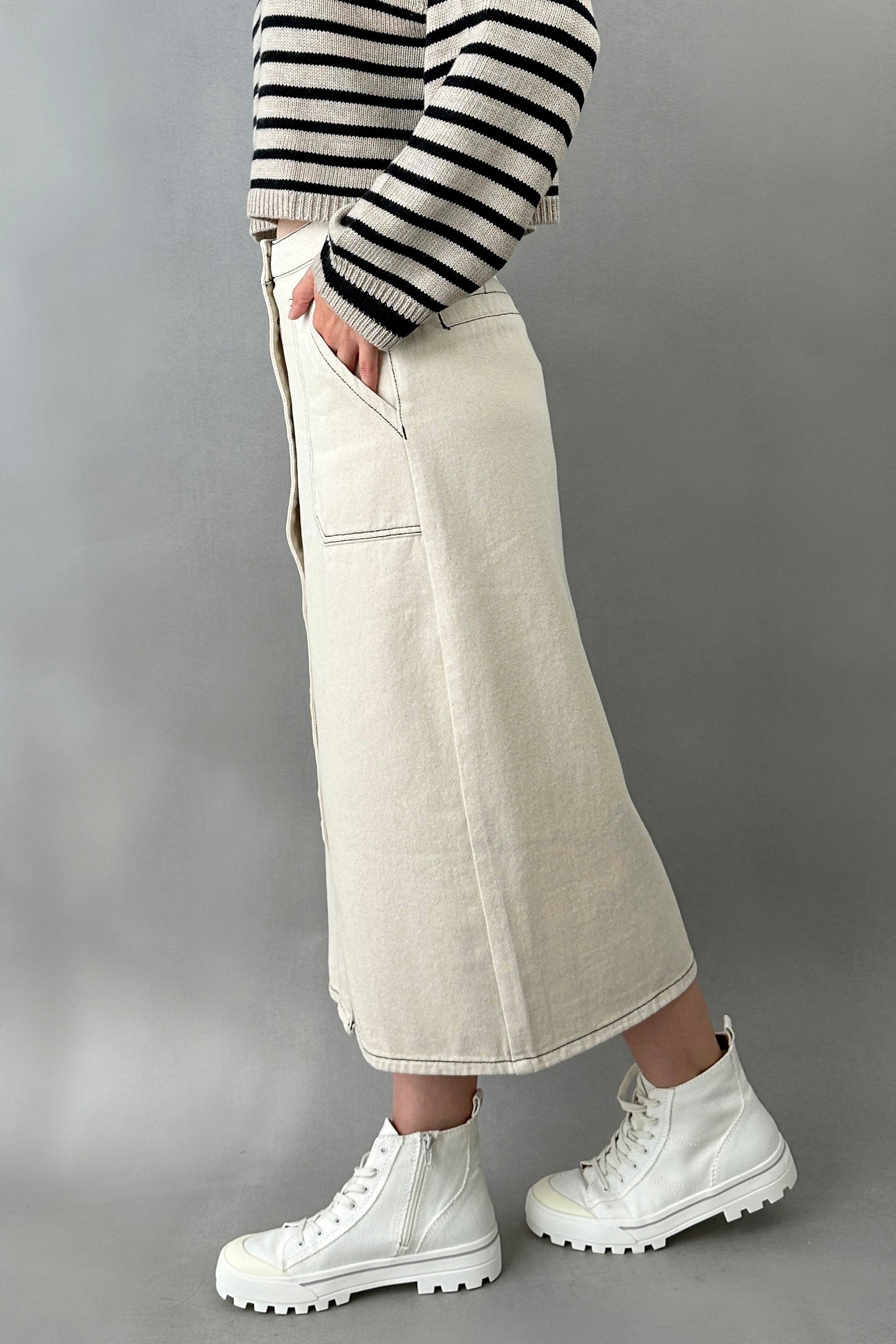 Katie Midi Skirt - alldeserved.com