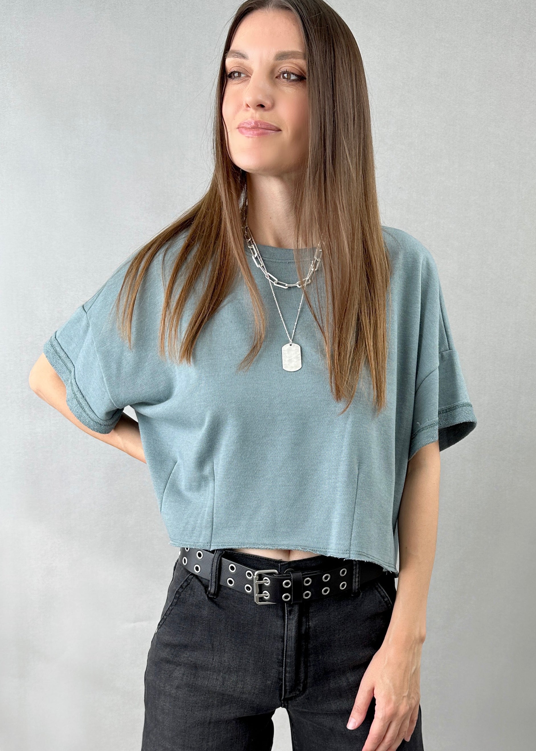 Perfect Crop Tee - alldeserved.com