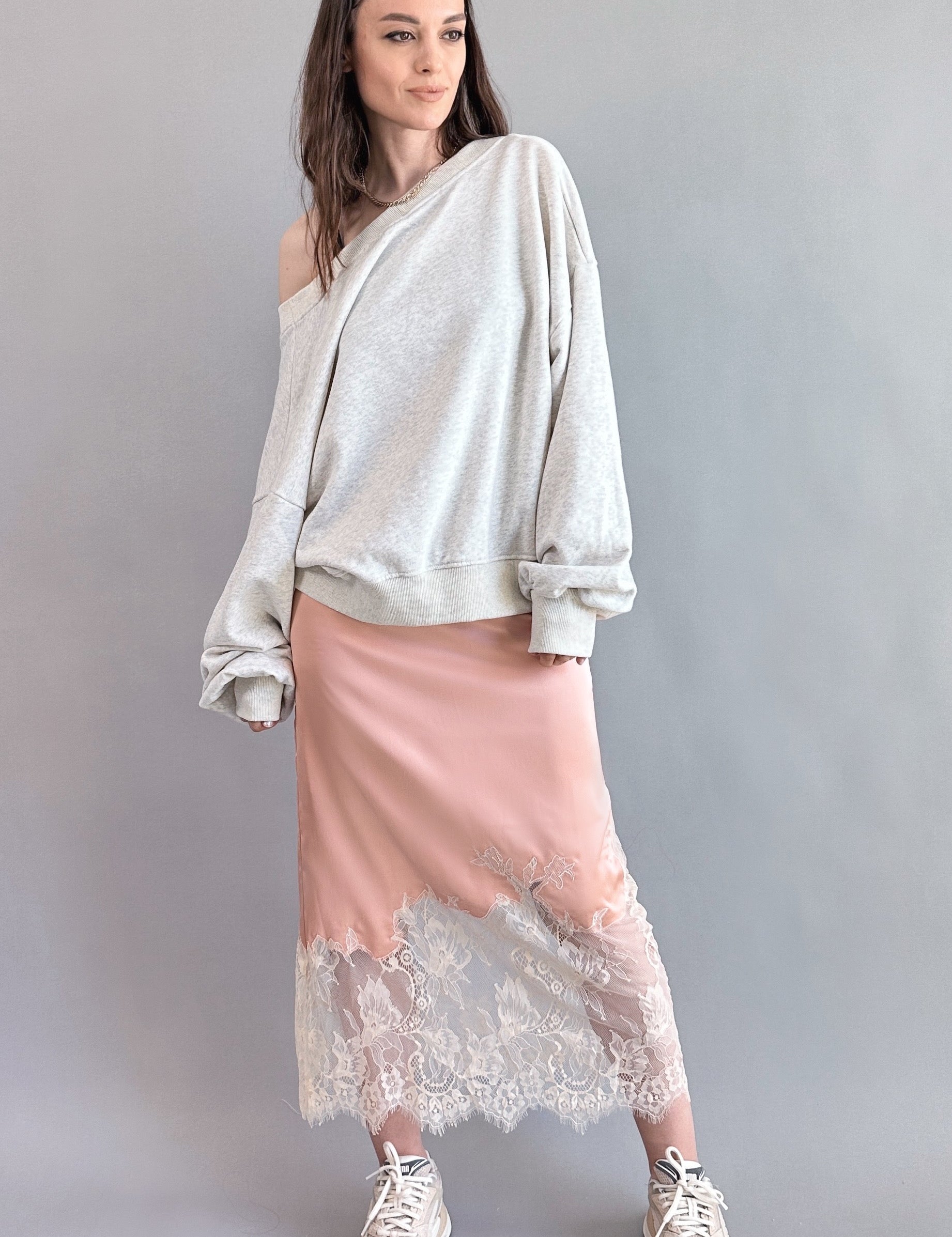 Bali Moon Satin Lace Skirt - alldeserved.com