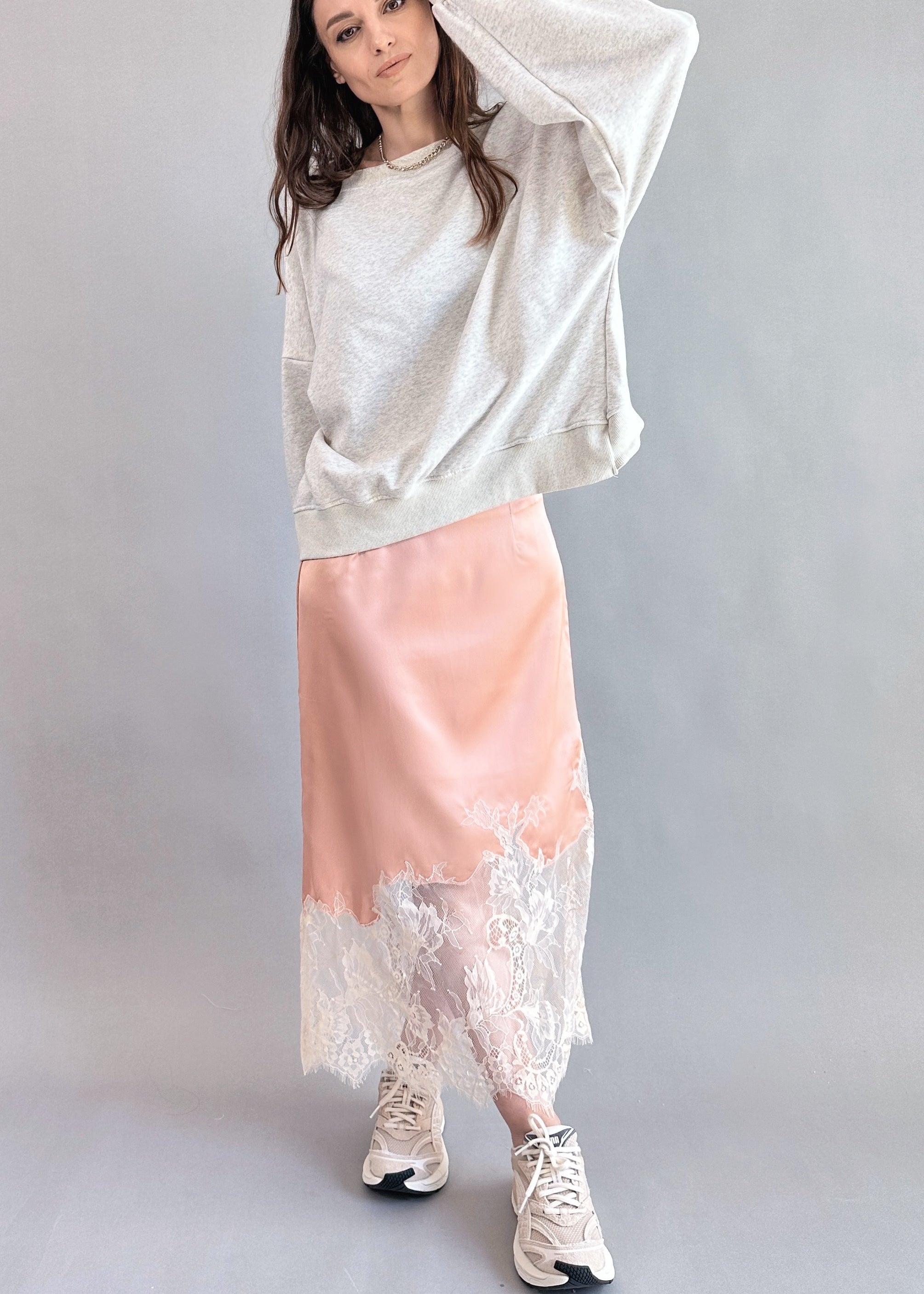 Bali Moon Satin Lace Skirt - alldeserved.com