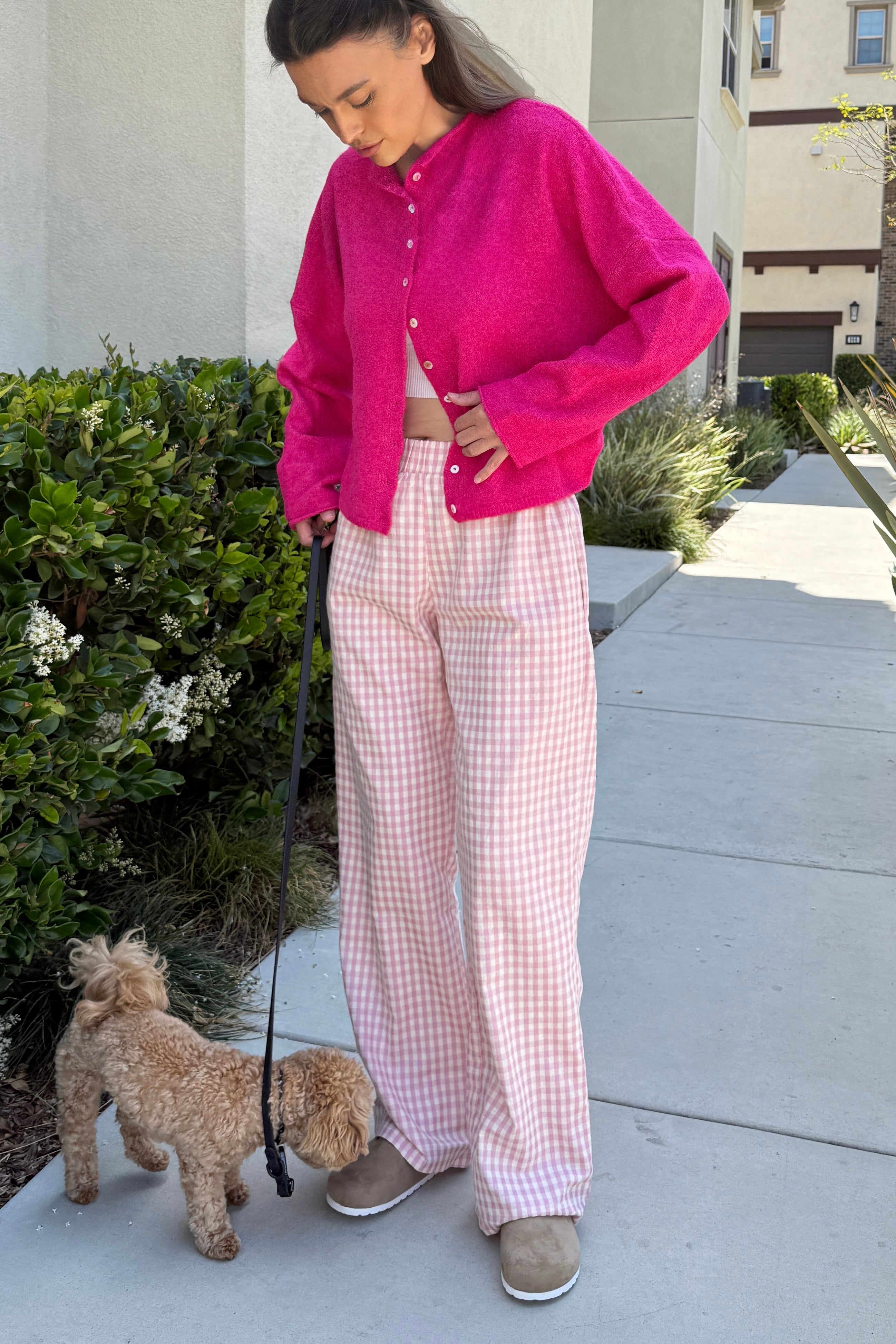 Wanderlust Gingham Boxer Pants