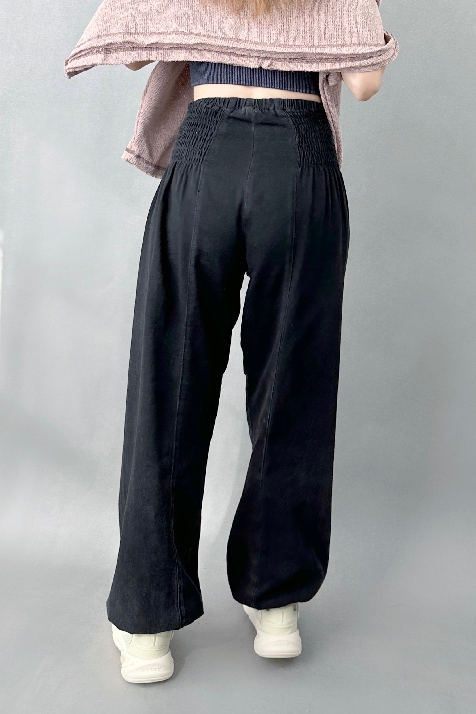 Parachute Pants - Washed Black - alldeserved.com