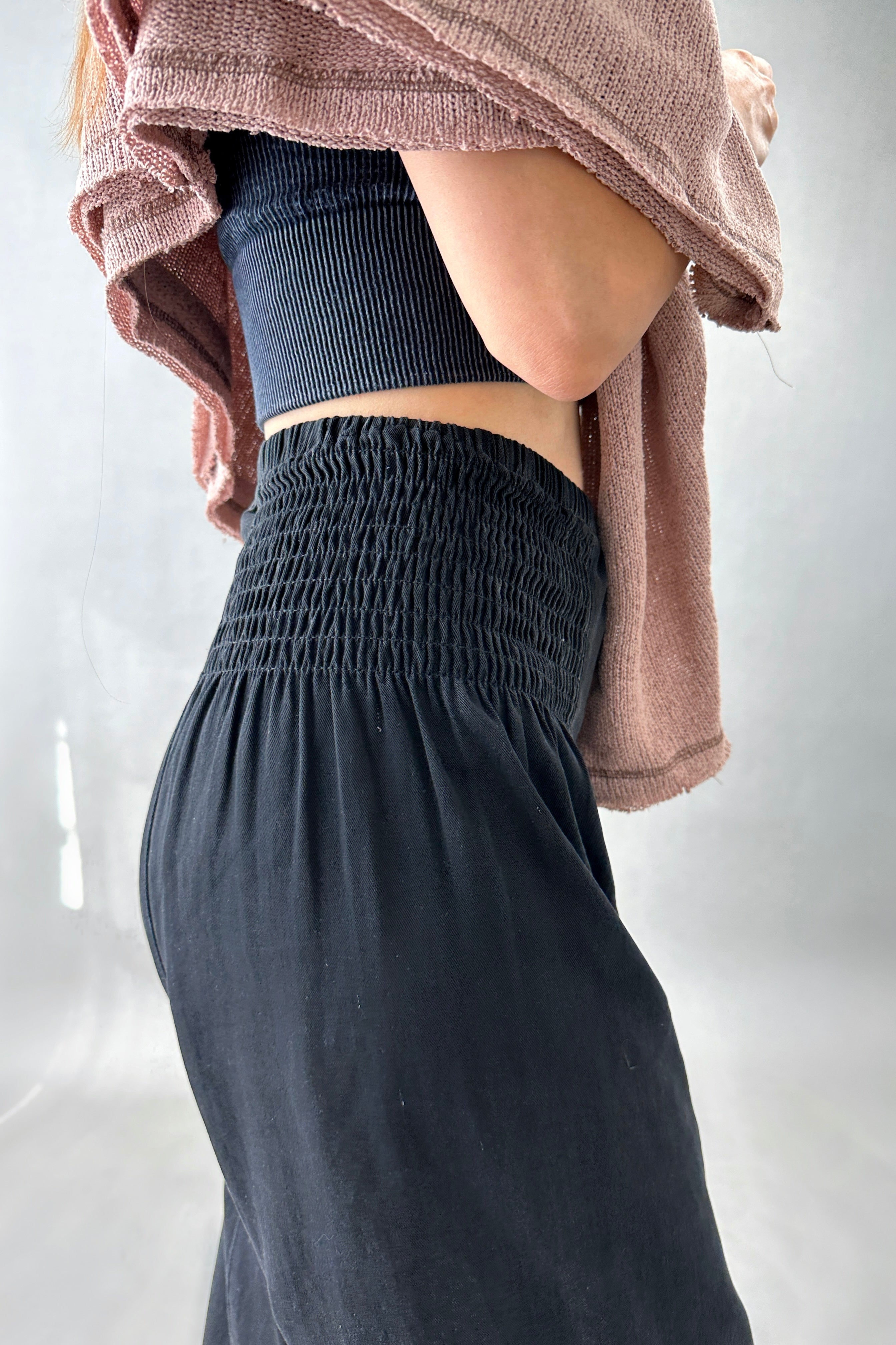 Parachute Pants - Washed Black - alldeserved.com