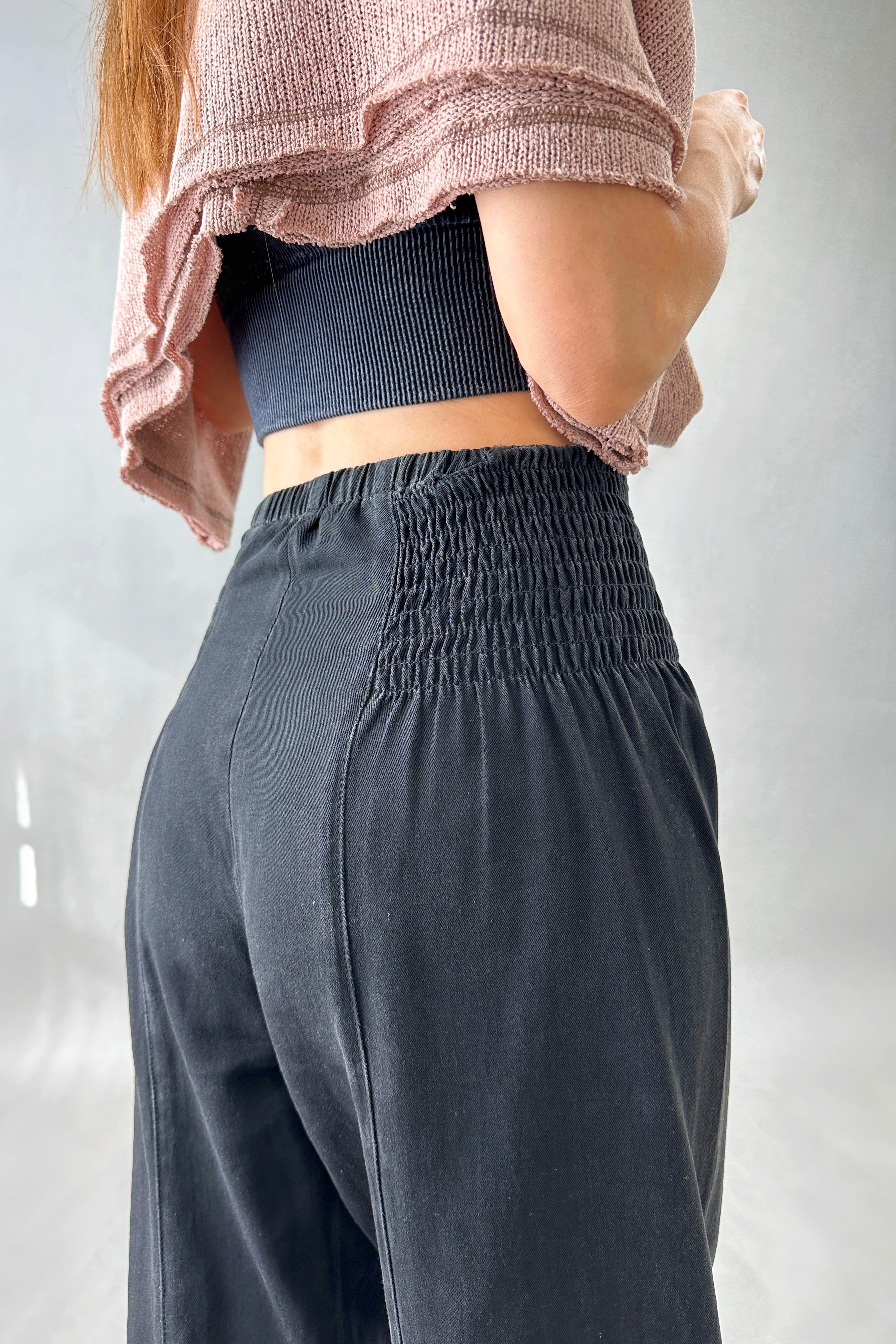 Parachute Pants - Washed Black - alldeserved.com