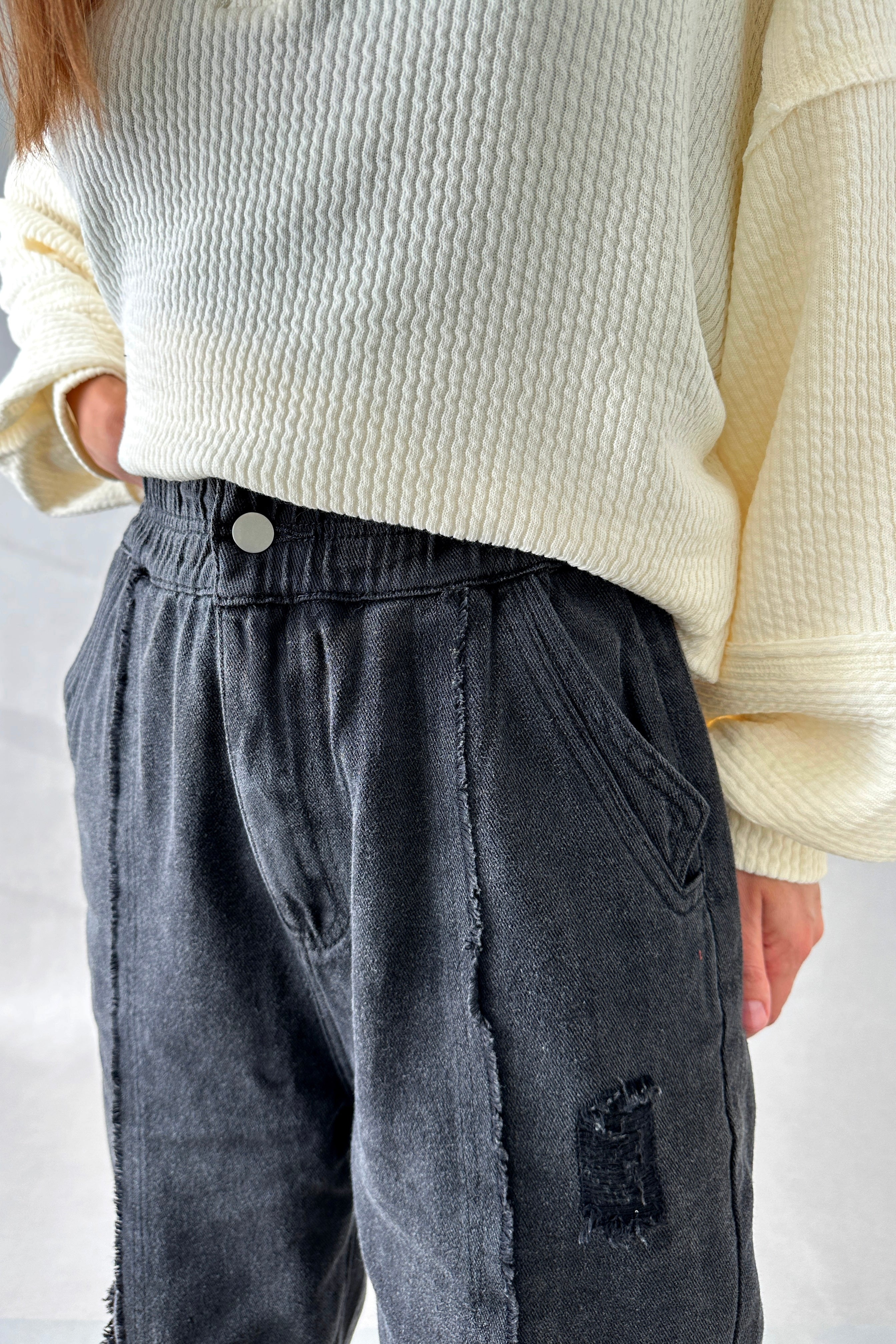 Bohemian Distressed Joggers - alldeserved.com