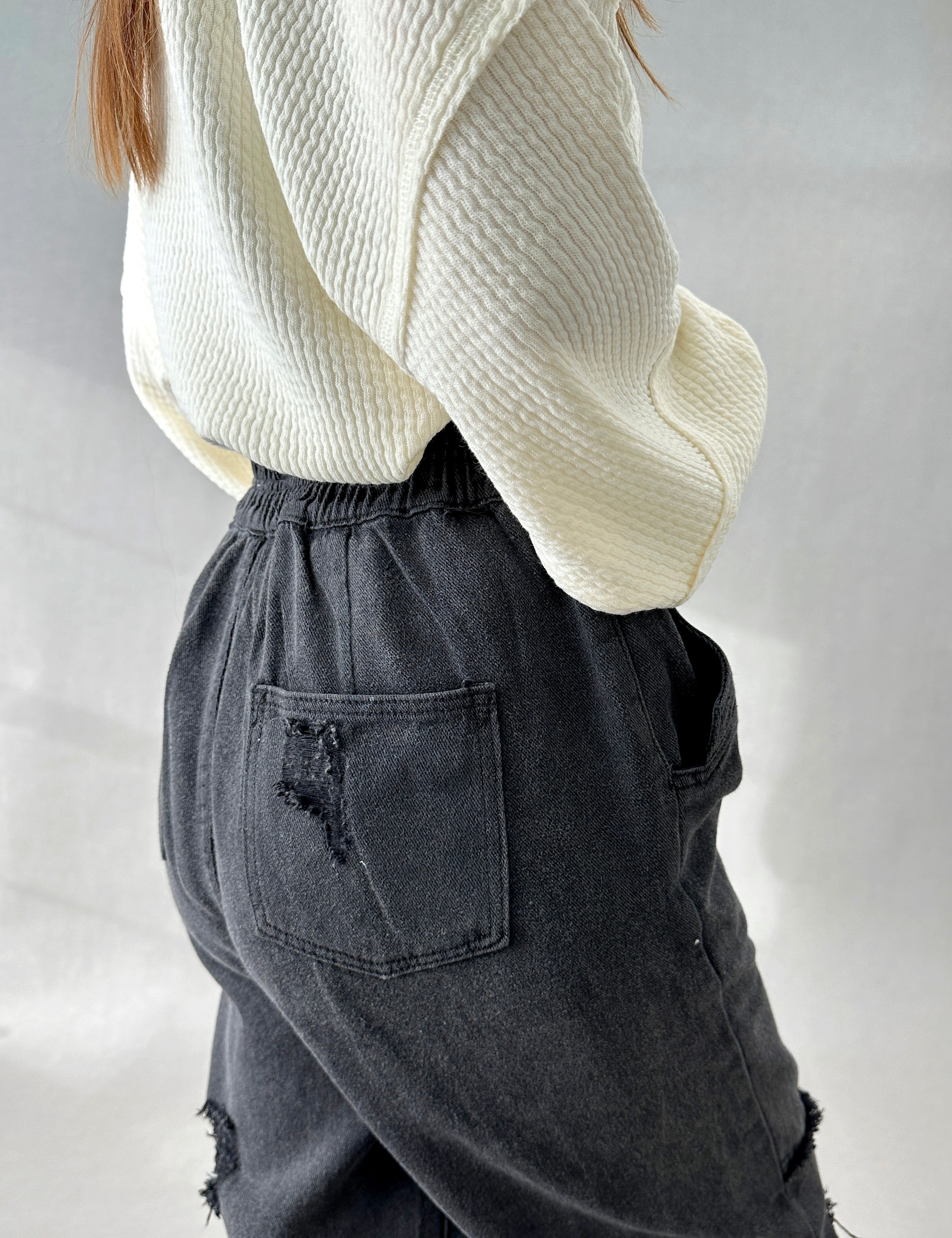 Bohemian Distressed Joggers - alldeserved.com