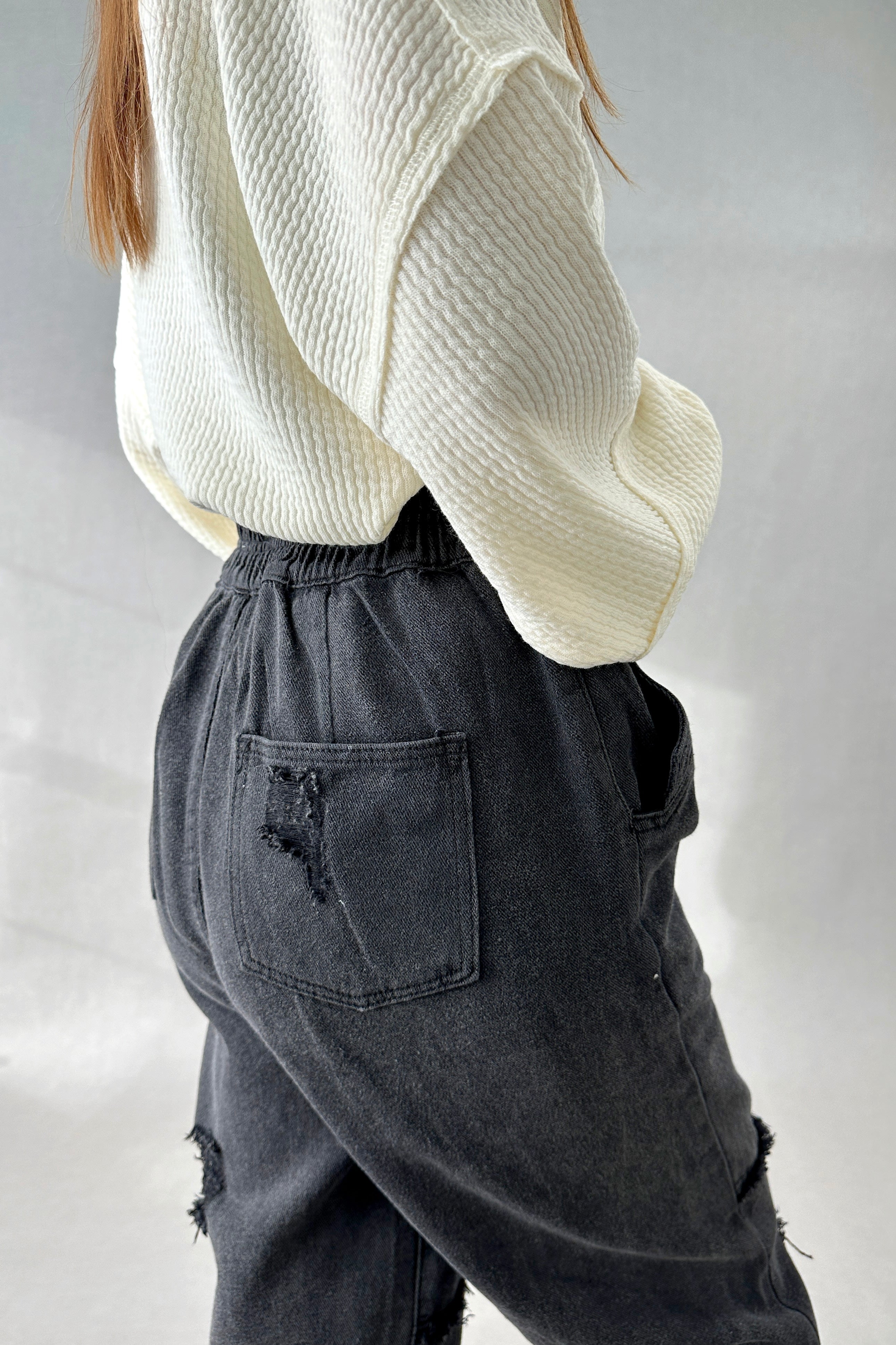 Bohemian Distressed Joggers - alldeserved.com