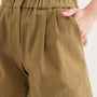 In Bloom Scallop Hem Shorts - alldeserved.com