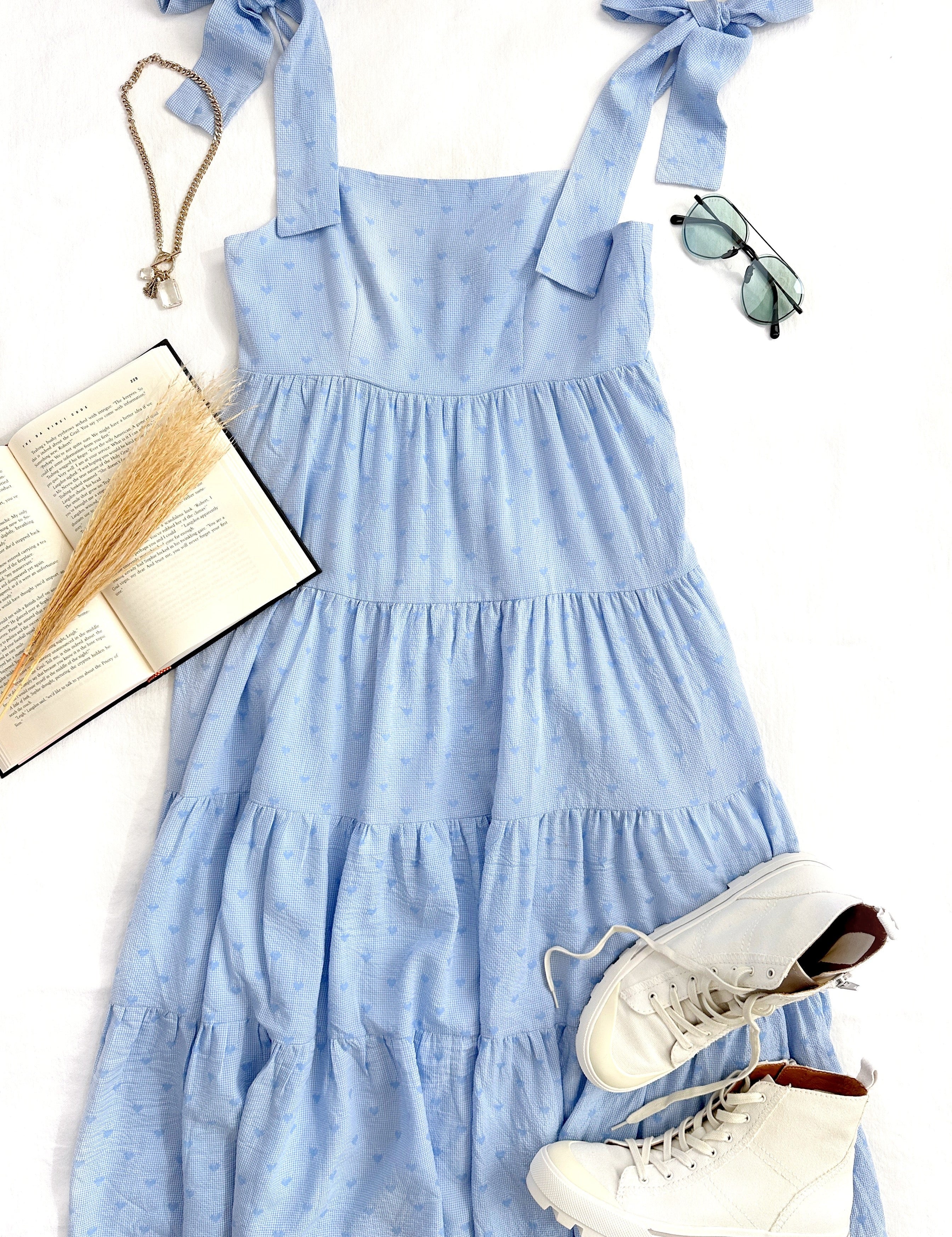 Clear Sky Midi Dress - alldeserved.com