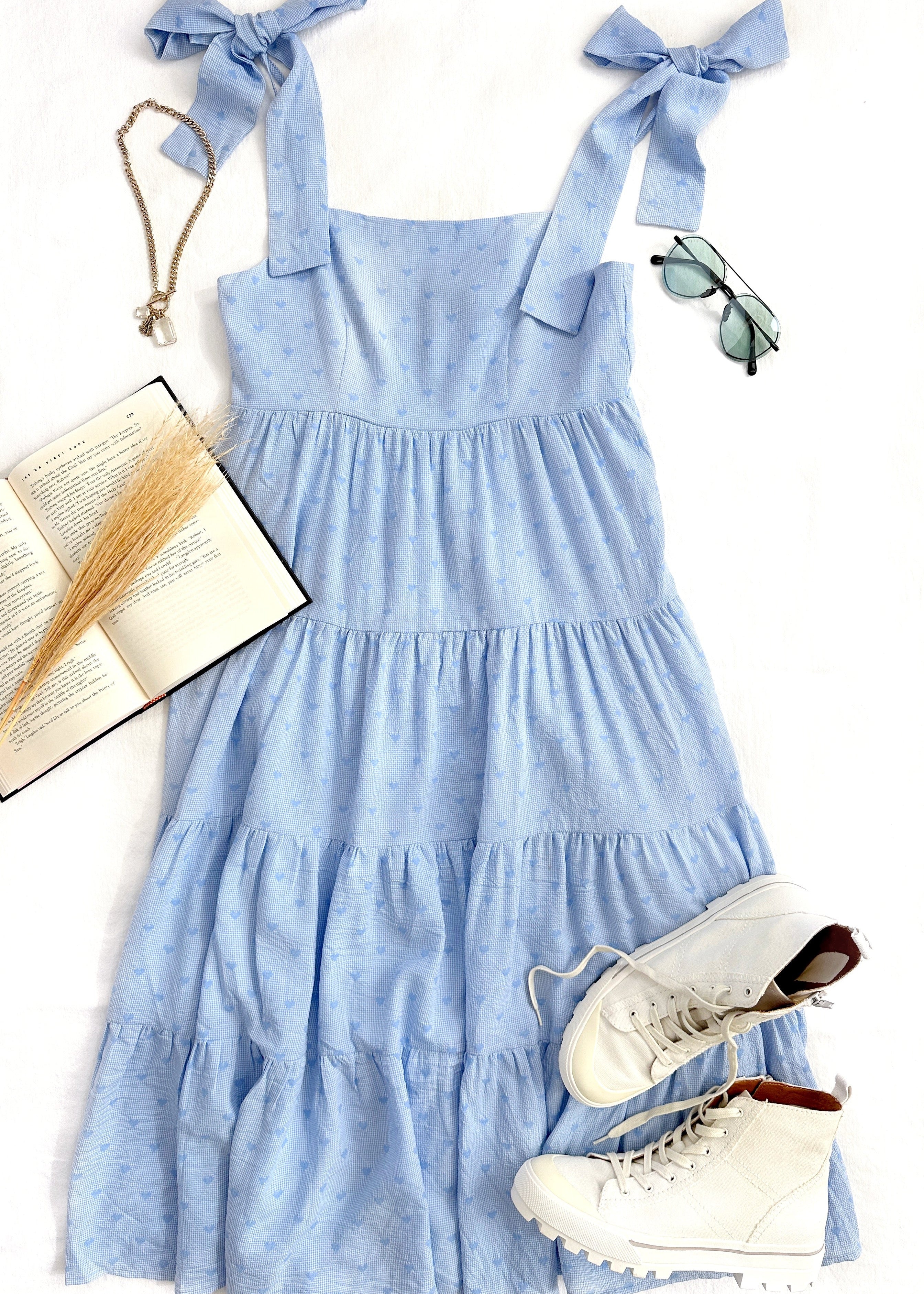 Clear Sky Midi Dress - alldeserved.com