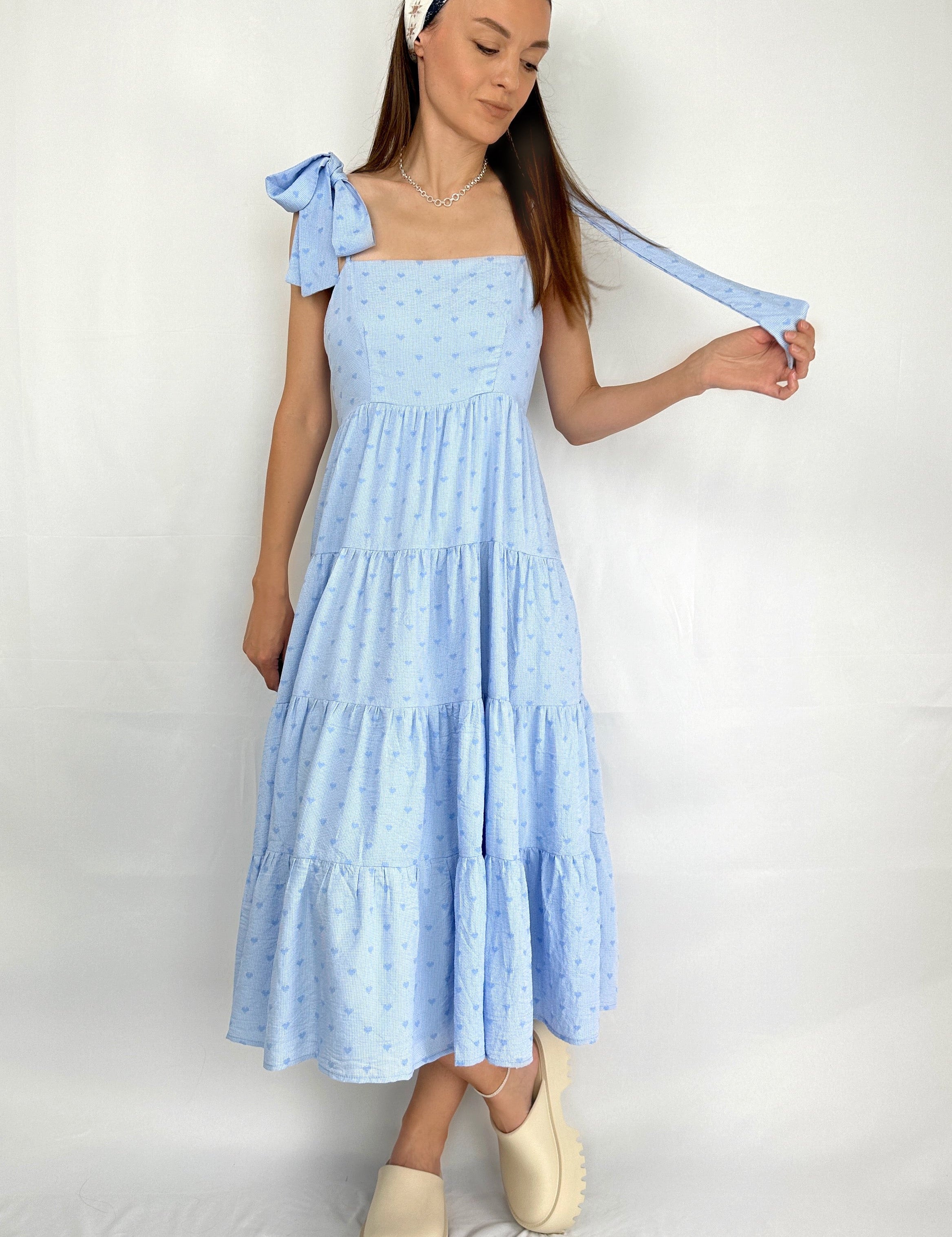 Clear Sky Midi Dress - alldeserved.com