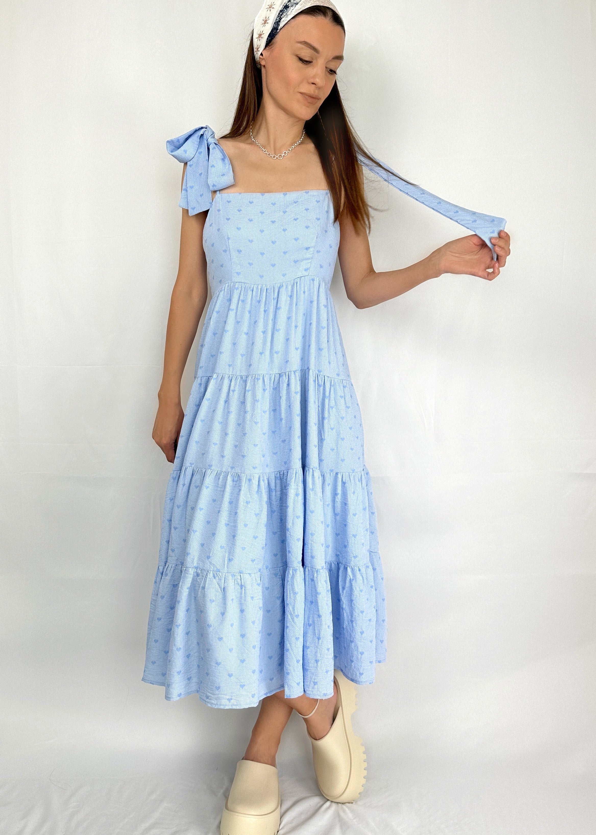 Clear Sky Midi Dress - alldeserved.com