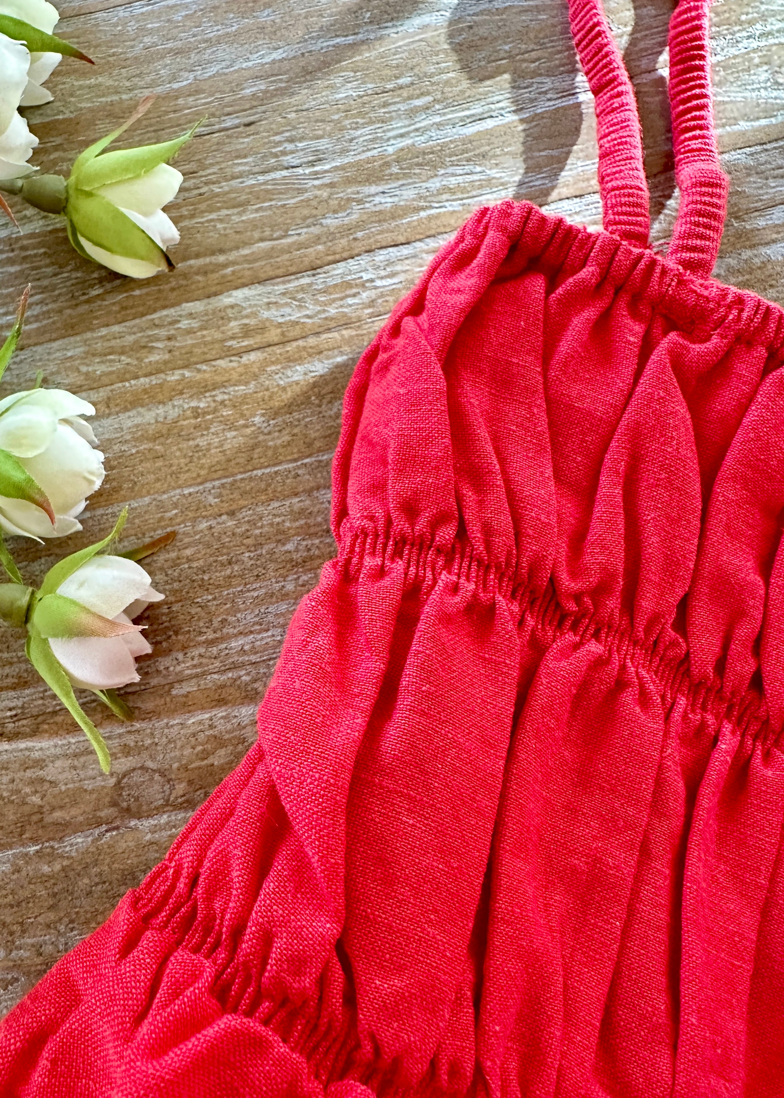 Matilda Red Maxi Dress - alldeserved.com