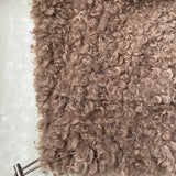 Ultra Soft Half Zip Teddy Jacket - Taupe