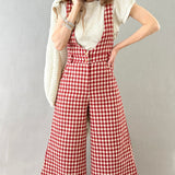 Red Maeve Culotte Jumpsuit - alldeserved.com