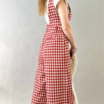 Red Maeve Culotte Jumpsuit - alldeserved.com