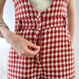 Red Maeve Culotte Jumpsuit - alldeserved.com