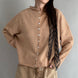 Things Between Piper Cardigan Camel - front view